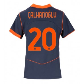 Inter Milan Hakan Calhanoglu #20 Dámské Alternativní Dres 2025-26 Krátký Rukáv